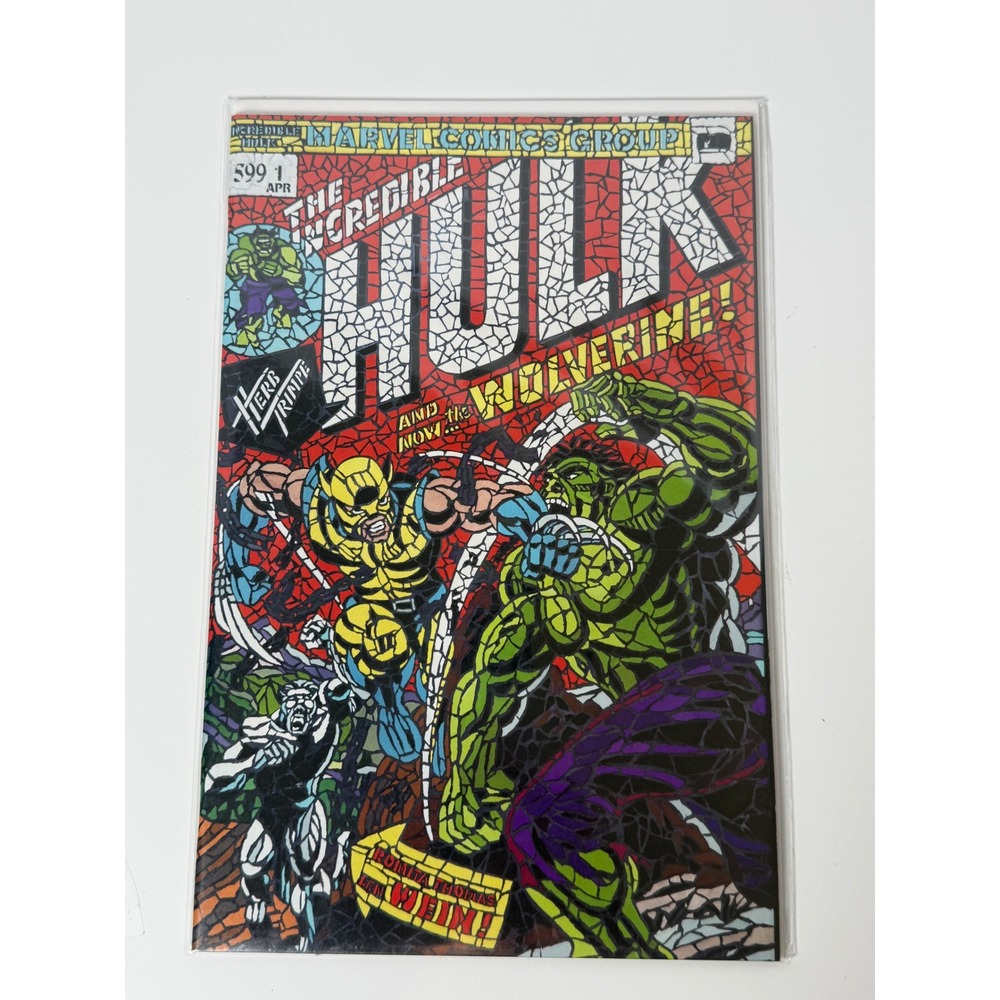 Hunt For Wolverine 1 Shattered Variant Incredible Hulk‎ 181